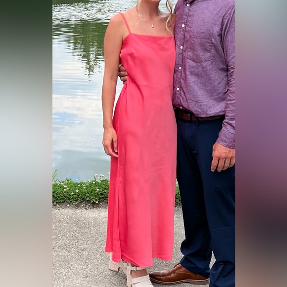 target pink satin dress a new day | Dresses | Pink Target Dress S
